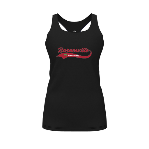 [FT0TRBBK-FYS-LOGO1] Decker Racerback Tank Top (Female Youth S, Black, Logo 1)