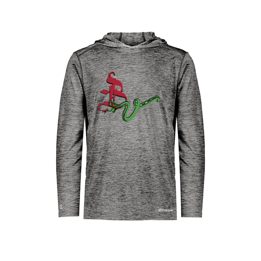 [FOLHCGBK-YS-LOGO2] Decker Youth Charge Hoodie (Youth S, Black, Logo 2)